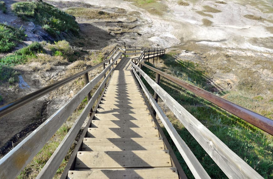 Walkway to Coulee